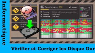 vérifier et corriger les erreurs de disque dur